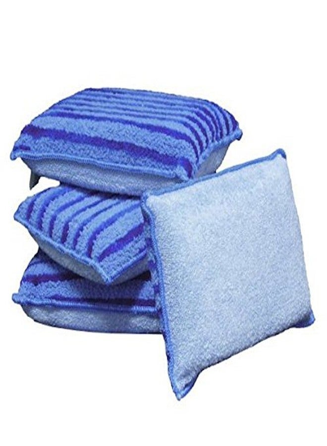 TruePower Magic Microfiber Sponge Scrubbing Two Sides Of Cleaning Power Tough Grease And Grime Super Absorbent As Seen On Tv (8 Pack) - Image 4